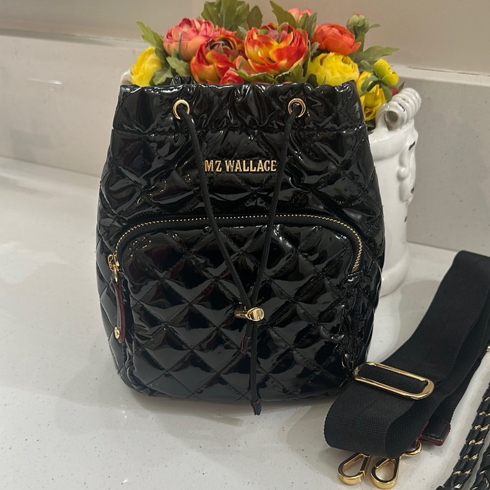 MZ Wallace Black Quilted bag